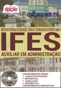 Concurso IFES 2016-AUXILIAR EM ADMINISTRAÇÃO